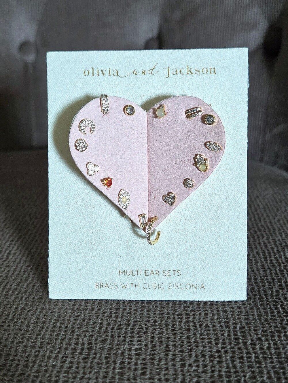 Oliviaâand Jackson Multi Earring Set - Picture 8 of 14